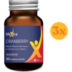 Lifextra Cranberry 30 Kapsül - 3 Adet (Toplam 90 Kapsül)