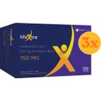 Lifextra Karnıyarık Otu 120 Kapsül - 3 Adet (Toplam 360 Kapsül)