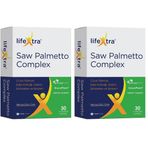 Lifextra Saw Palmetto Complex 30 Yumuşak Kapsül Cüce Palmiye Sakız Kabağı Isırgan Sülforafan Likopen (2 paketi)