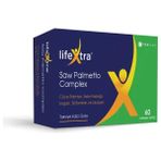 Lifextra Saw Palmetto Complex 60 Yumuşak Kapsül - Dezenfektan Hediyeli (%72 Alkol)