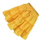 LIFKOME 1 Adet 2020 Kırık etek payet mini etek kot etek haki plaj elbisesi Plaj eteği kadın etekler yüksek bel kısa etek yüksek bel etek fırfırlı etekler Moda Etekler Yellow