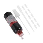 LIFKOME 1 Set Cadılar Bayramı Gerçekçi DIY Prop Cadılar Bayramı Cosplay Sahte Yapay Kan Yıkanabilir Sahte Kan Cosplay Pervane Parti Malzemeleri (150ml)