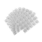 LIFKOME 10 Adet Ruj Çıkartması Ardışık Sayı Etiketleri Metal Mektup Damgası Siyah Kirpik Yapıştırıcısı Yıl Numarası Çıkartmaları Sayıya Göre Beyin Oyunları Çıkartması Mühür Damgası Kağıt