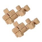 LIFKOME 24pcs Minyatür Saman Balyaları Model Gerçekçi Çiftlik Samanlık Için DIY Zanaat Için Parti Dekorasyon Için Küçük Sahte Saman Bahçe Oyuncusu Aksesuarları