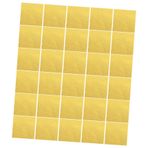 LIFKOME 500 Adet altın çikolatalı şeker altın folyo kağıt çikolata sarmalayıcı kağıtlar Yağlı kurabiyeler origami kağıdı alüminyum folyo ambalaj kağıdı şeker için folyo kağıt Kutu Lolipop