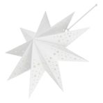 LIFKOME Beyaz Kağıt Yıldız Asma Fenerler Ahbesi Origami Kağıt Lamba Düğün Doğum Günü Noel Partisi Dekorasyonu