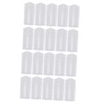 LIFKOME Saat Kayışı Saklama Kutusu 20 Adet Plastik Saat Kayışı Kılıfı Kompakt Taşınabilir Geri Dönüştürülebilir Pvc Malzemeden Üretilmiştir