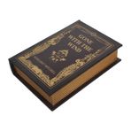 LIFKOME Sahte Kitap Saklama Kutusu Ahşap Kitap Kutusu Sahte Kitap Retro Ahşap Kitap Koleksiyoncular Antika Kitap Kutuları Klasik Kitap Saklama Kutusu