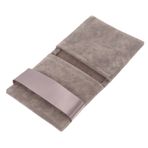LIFKOME takı saat çantası kese cüzdan paketleme çantası Aksesuarlar gri çanta takı çantası organizer çanta kolye küpe organizatör saklama çantası izle örme kumaş Dark Grey