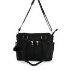 Lifonbag Kadın 7 Bölmeli Suya Dayanıklı Krinkıl Kumaş Çapraz Askılı Renkli Omuz Çantası LF-30026