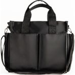Lifonbag Kadın Çok Bölmeli Çapraz Askılı Shopper Casual Çanta LF4401 - Siyah