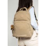 Lifonbag Suya Dayanıklı Kumaş Laptop Bölmeli 3 Gözlü Okul & Seyahat Sırt Çantası LF-3033 - Bej0