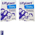 Lifylact Daily Probiyotik, Prebiyotik, 30 Kapsül , Günlük Probioyotik 2'li Süper Avantaj - Aromasız