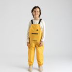 Ligenne Su Geçirmez Çocuk Yağmur Tulumu, Çıkarılabilir Polar Astarlı, Bantlı Dikişli | Pure Mustard (98-104)