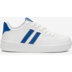 Liger Unisex Bağcıklı GünlükSpor Sneaker Ayakkabı BEYAZ - MAVİ - Beyaz - Mavi