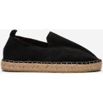 Liger Unisex El Yapımı Triko Espadril SİYAH - Siyah