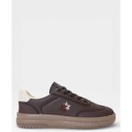 Liger Unisex Rahat Hafif Termo Taban Kadın Sneaker Ayakkabı Kahverengi