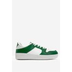 Liger Unisex Spor Sneaker Ayakkabı BEYAZ - YEŞİL - Beyaz - Yeşil