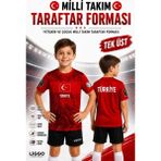 Liggo Yetişkin ve Çocuk Türkiye Milli Takım 2026 Dünya Kupası Forması - Kırmızı - 9 - 10 Yaş