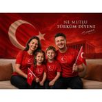 Liggo Yetişkin ve Çocuk Türkiye Milli Takım 2026 Dünya Kupası Forması - Kırmızı