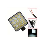 Light 6 Adet 16 Led Kare Off Road Traktör Sis Fari Sis Lambasi Çalisma Projektör