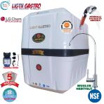 Light Gastro Beyaz Siyah Pompalı 8 Litre 5 Filtre 10 Aşama Su Arıtma Cihazı