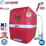 Light Gastro Kırmızı Beyaz Pompalı 8 Litre 5 Filtre 10 Aşama Su Arıtma Cihazı