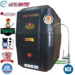 Light Gastro Siyah Pompalı Montaj Dahil 12 Litre 7 Filtre 14 Aşama Su Arıtma Cihazı