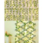 Light Home 30 LED Yapay Sarmaşık Işık – Günışığı Dekoratif LED Vine, Yeşil Yapraklı Fairy Light, 3 Metre Esnek Duvar Oda Ev Dekor Aydınlatma