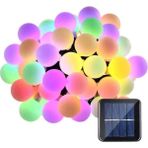Light Home 50 LED 7 Metre Renkli Solar Bahçe Teras Balkon Ağaç Lambası Aydınlatması