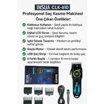 light honey Profesyonel Dijital Saç Sakal Kesim Tıraş Makinesi Kuaförlerin Tercihi Hk 610 traş