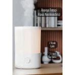 Light Nova 3 Litre Ultrasonik Oda Hava Nemlendirici | 7 Renk Ledli Aromaterapi Buhar Makinesi Aroma Difüzör - Beyaz