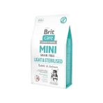 Light & Sterilised, Minik Irk - Kısırlaştırılmış Köpekler Için, Tahılsız, Hipoalerjenik Tavşan Etli ve Somon Balıklı Kuru Mama, 2 kg