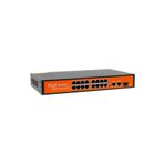 Light up 300W 10/100/1000 MBPS 16+3+SFP 16 PORT POE ETHERNET GIGABIT SWITCH