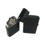 Lighter Collection Siyah Zippo Çakmak 2’li Set Rüzgar Geçirmez Özellikli Taşınabilir Malzeme ile Şık Tasarım