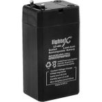 Lıghtex Lt-403 4 Volt - 0.3 Amper Akü (25,74 X 20,11 X 48,18 Mm)