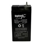 Lightex LT41 4V 1A Işıldak Aküsü