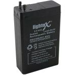 Lightex LT418 4V 1.8A Işıldak Aküsü