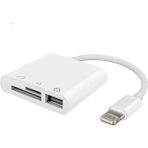 Lightning iPhone iPad to Kart Okuyuculu USB Kamera Adaptör AL2473