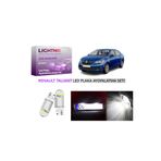 LIGHTNIX Renault Taliant T10 W5W LED Plaka Lambası Ampulü - Yüksek Parlaklık ve Dayanıklılık Parlak Beyaz