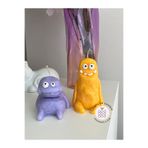 lıghts of candle handmade & 2020 Cadılar Bayramı Halloween Temalı Sevimli Canavar Figürlü Nane Kokulu 2’li Dekoratif Mum Seti