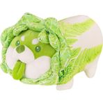 Lignetech Karikatür Sebze Köpek Bebek Bebek Lahana Köpek Yastık Peluş Oyuncak (Yurt Dışından) - Yeşil