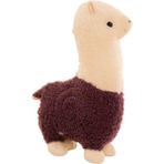 Lignetech Sevimli Alpaka Bebek Simülasyon Peluş Oyuncak Yastık Çocuğun Uyuyan Bez Bebek (Yurt Dışından) - Beyaz - Mor