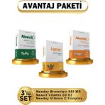 Ligone Bromelian + Newvit D3K2 + Vitamin C Complex 3lü ( Avantajlı Paket ) - Aromasız