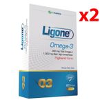 Ligone Omega 3 2x60 Kapsül Balık Yağı