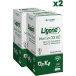 Ligone Vitamin D3/k2 60 Kapsül X2 Adet - Yok