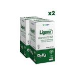 Ligone Vitamin D3/K2 60 Kapsül X2 Adet