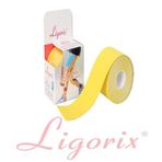 Ligorix Kinesio Tape Sarı 5 cm 5 mt Sporcu Bandı