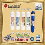 Ligth Gastro Lg Chem 5 Li İnline Quick Filtre Seti.su Aritma Cihazlari İçin Beyaz