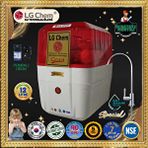 Ligth Gastro Lg Chem Cool Pompali ve Ücretsiz Montajli 12 Litre 7 Filtre 14 Aşama Gümüş İyonlu Kirmizi Beyaz Renk Su Aritma Cihazi. Kırmızı